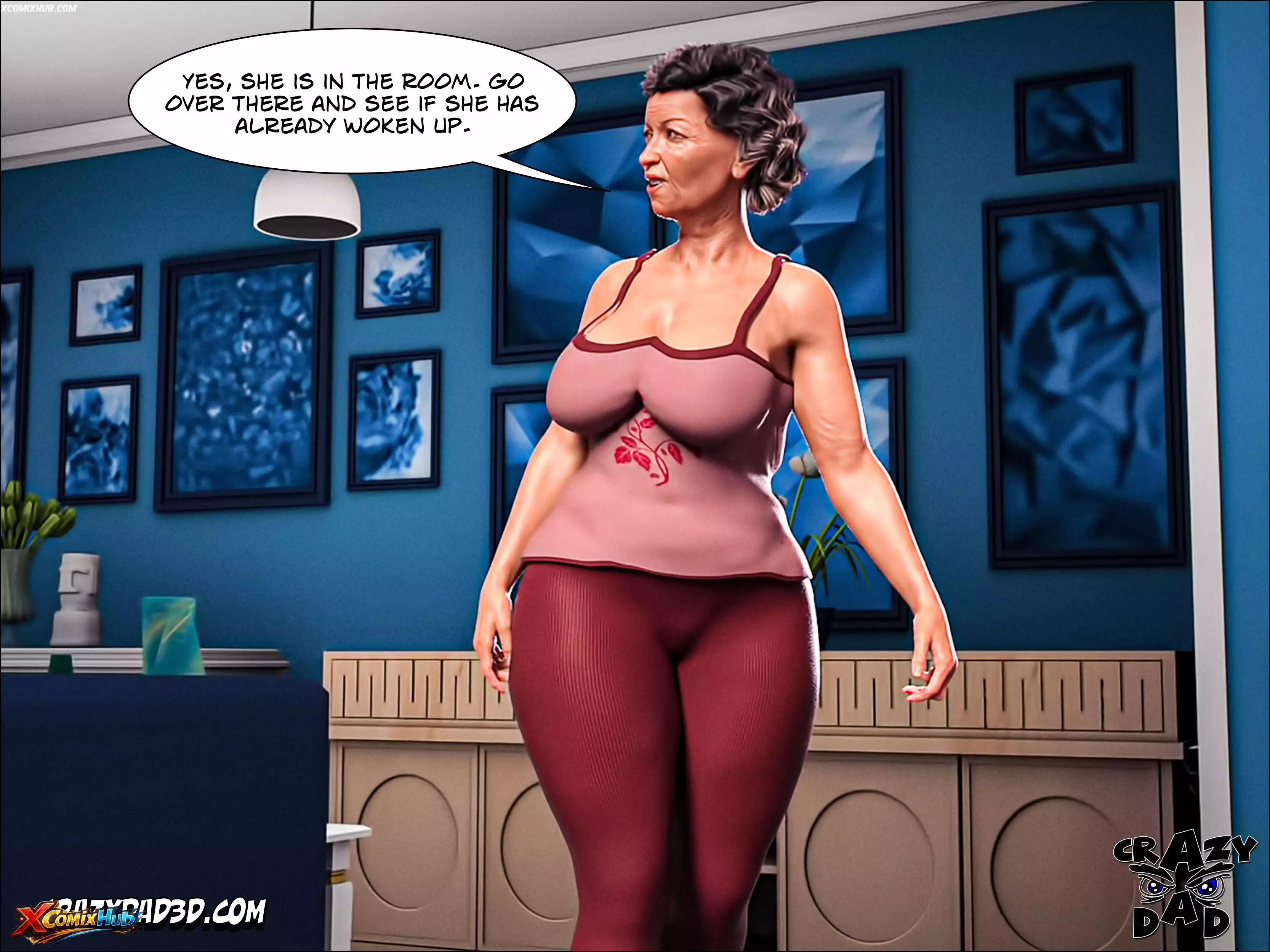 Father In Law At Home Chapter 16 Crazydad3d 009 Comic Page 9